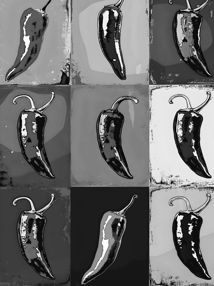 Black And White Peppers