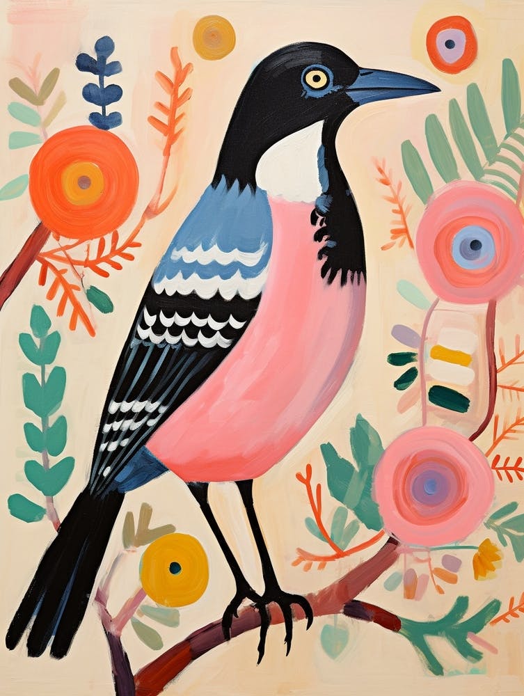Pink Scandi Magpie 4