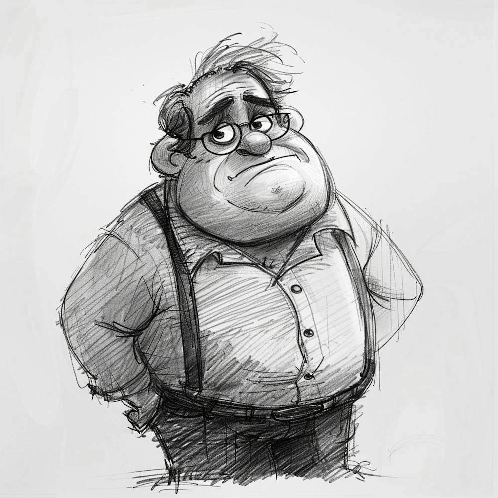 Cartoon Character Drawing