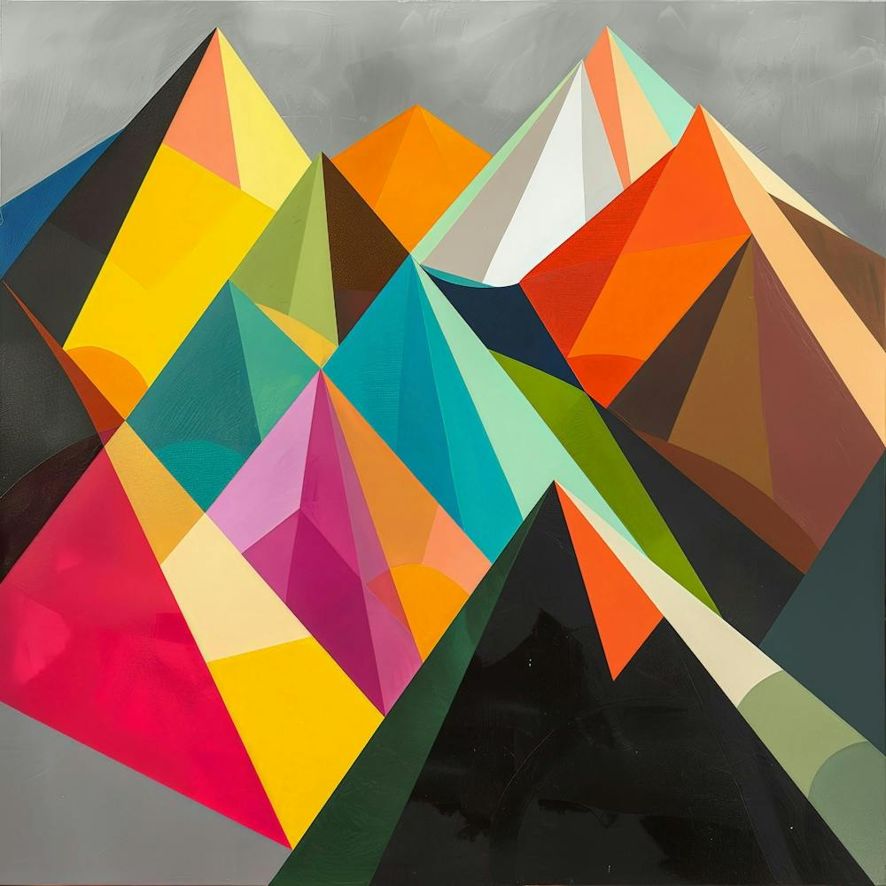 Abstract Mountains 11