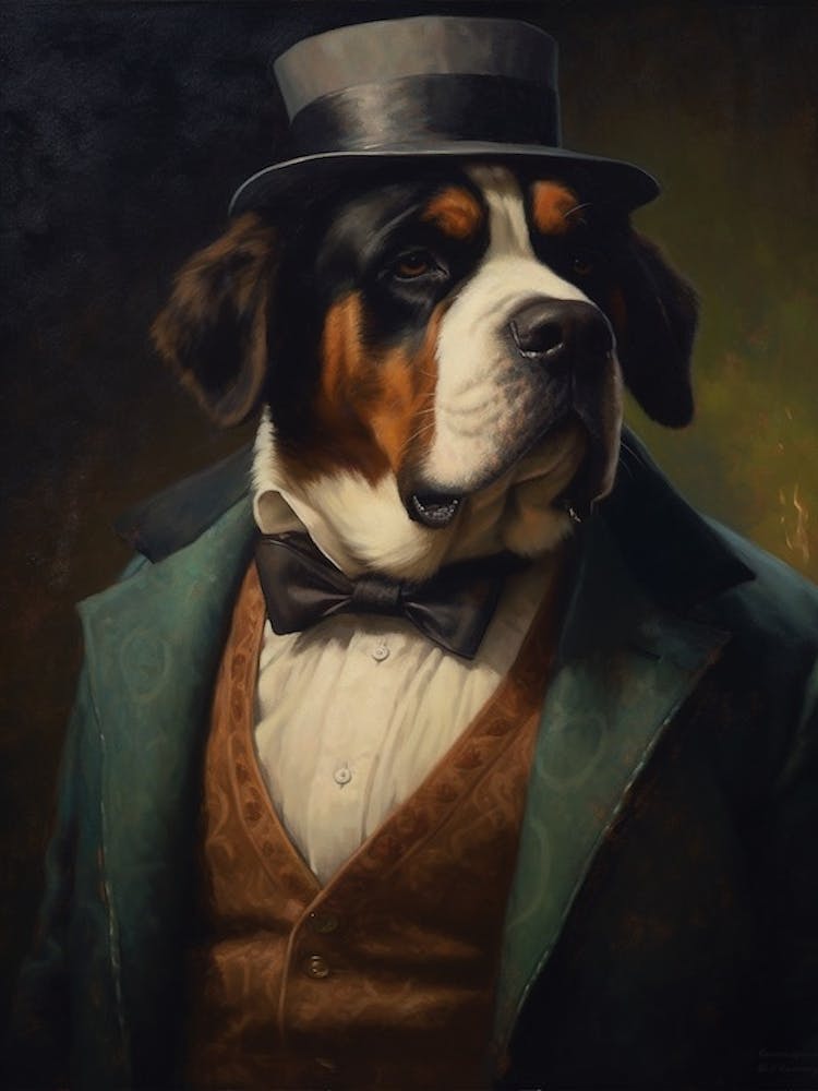 Gangster Dog Saint Bernard 2
