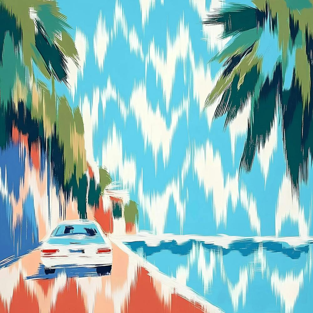 Car On The Beach 3