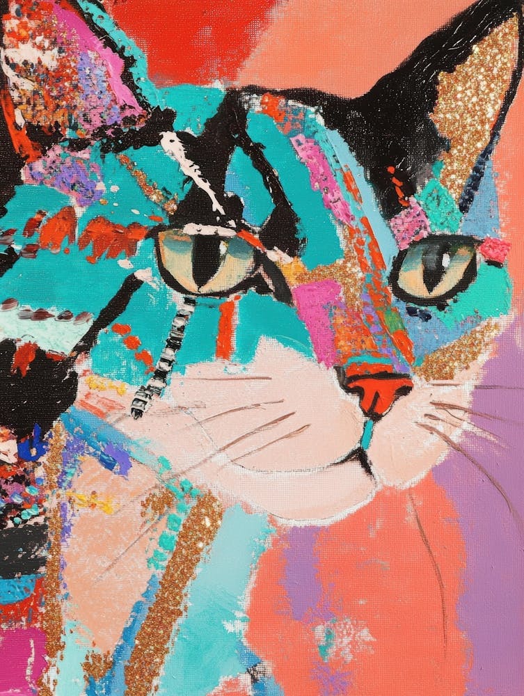 Colorful Cat 3