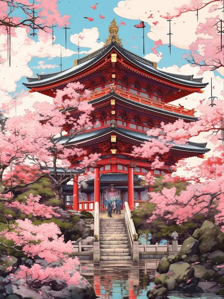 Shinto Shrine Tokyo Japan