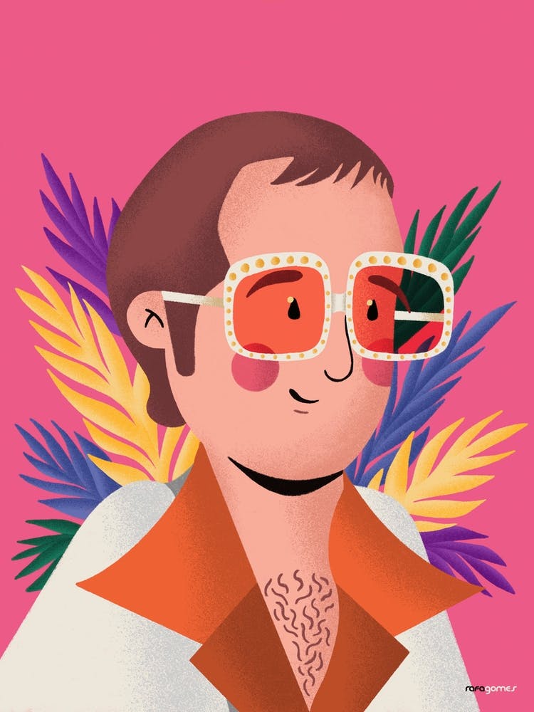 Elton John Portrait