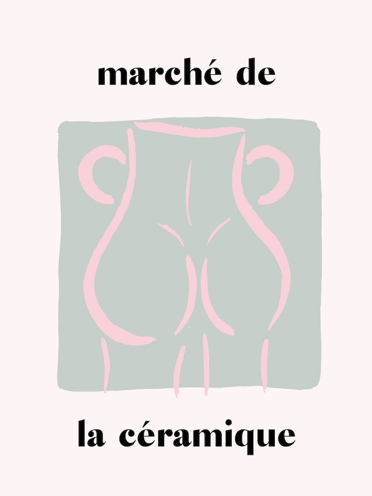 Ceramic Figure Poster