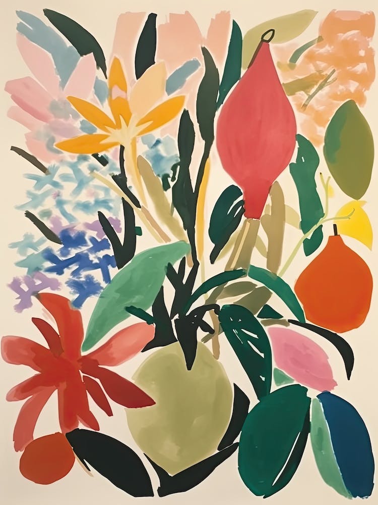 Lilies Flower Illustration 2