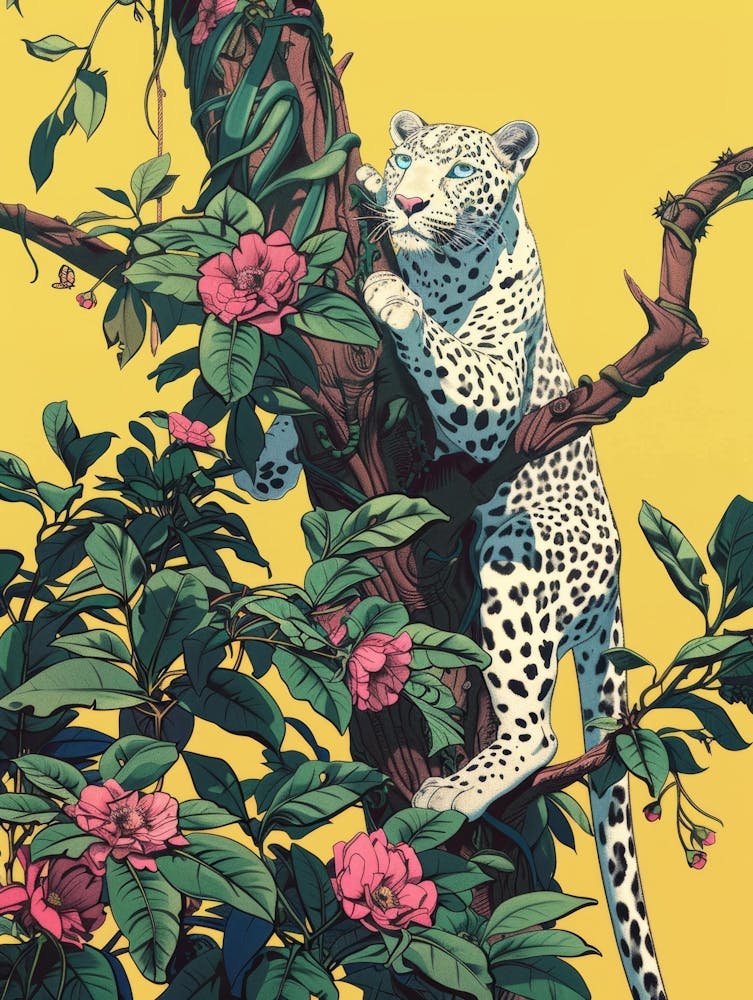 Leopard In A Tree 1