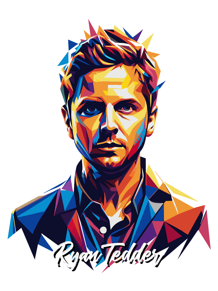 Ryan Tedder 01 Portrait Music Icon WPAP Pop Art Style