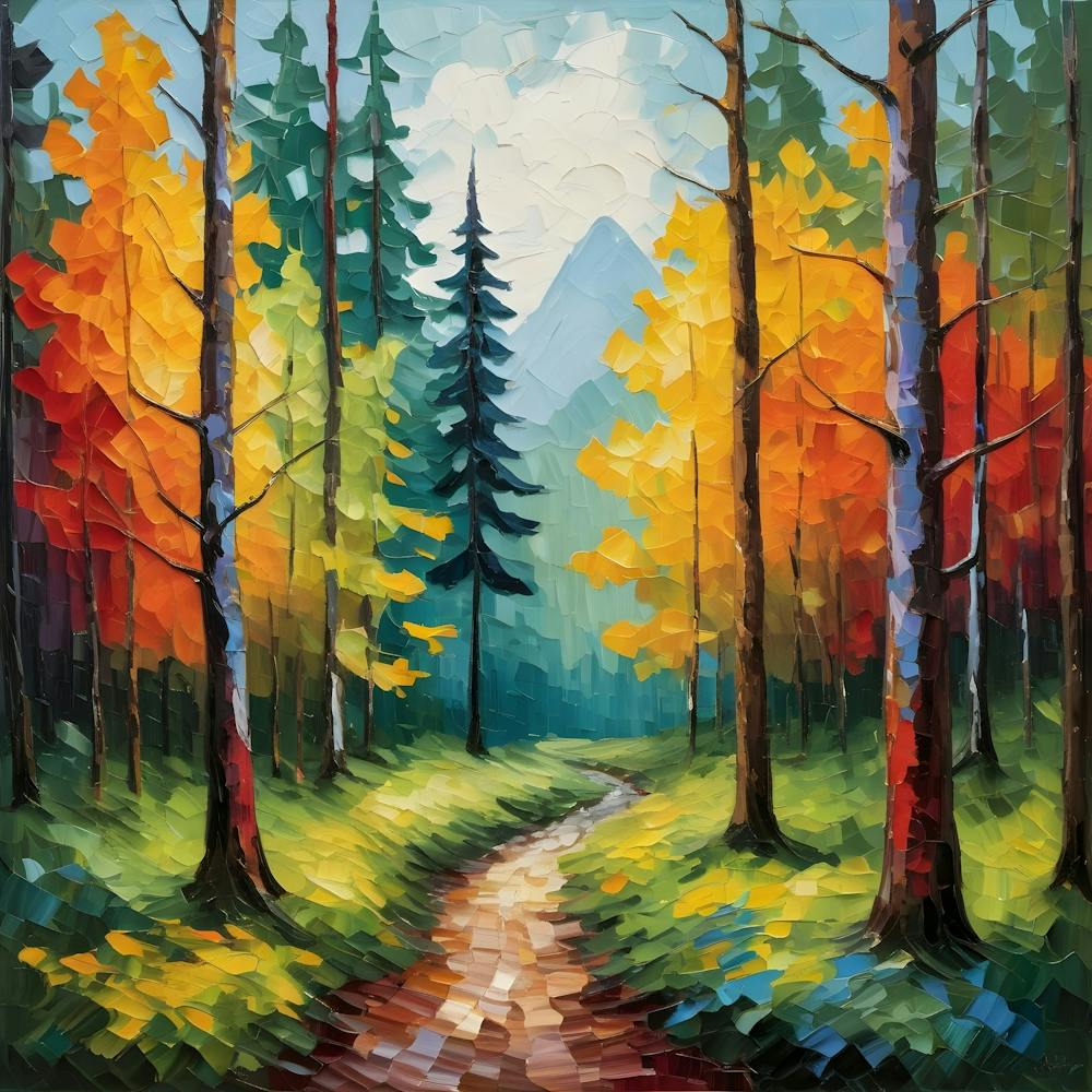 Autumn Forest Path 1