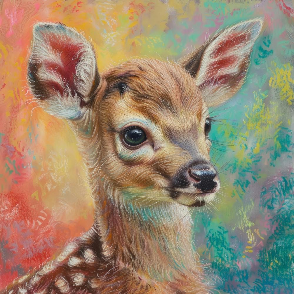 Fawn painting 7