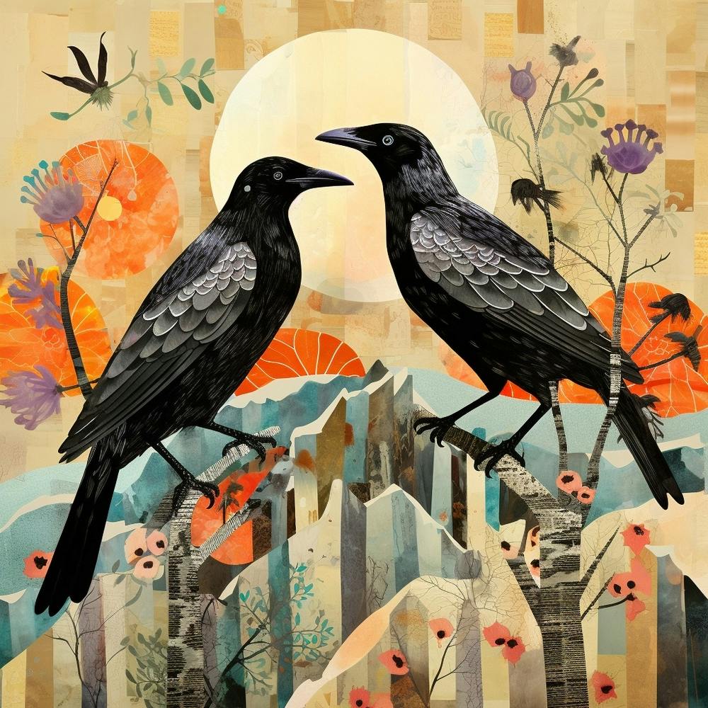 Bird In Nature Crow 2