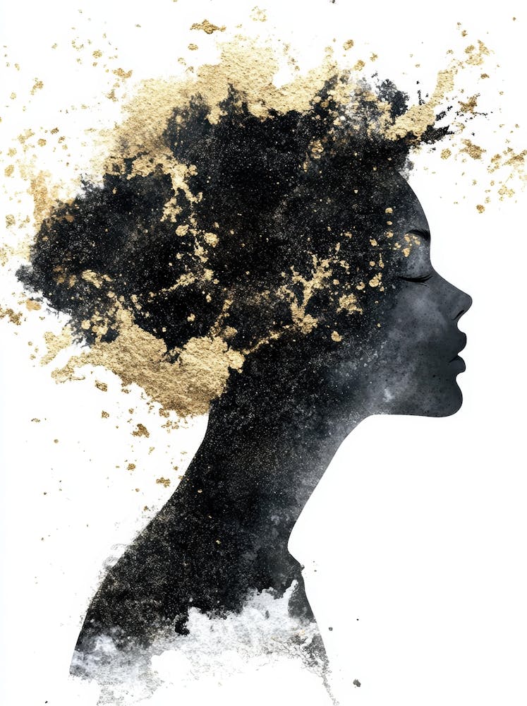 Silhouette Of A Woman 111