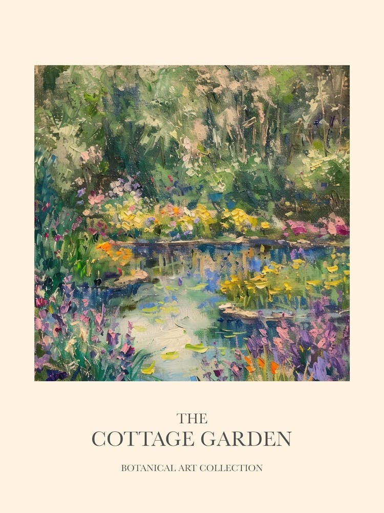 Cottage Garden Poster Garden Melodies 1