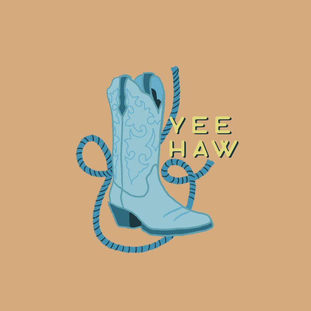 Yee Haw Cowgirl Boot