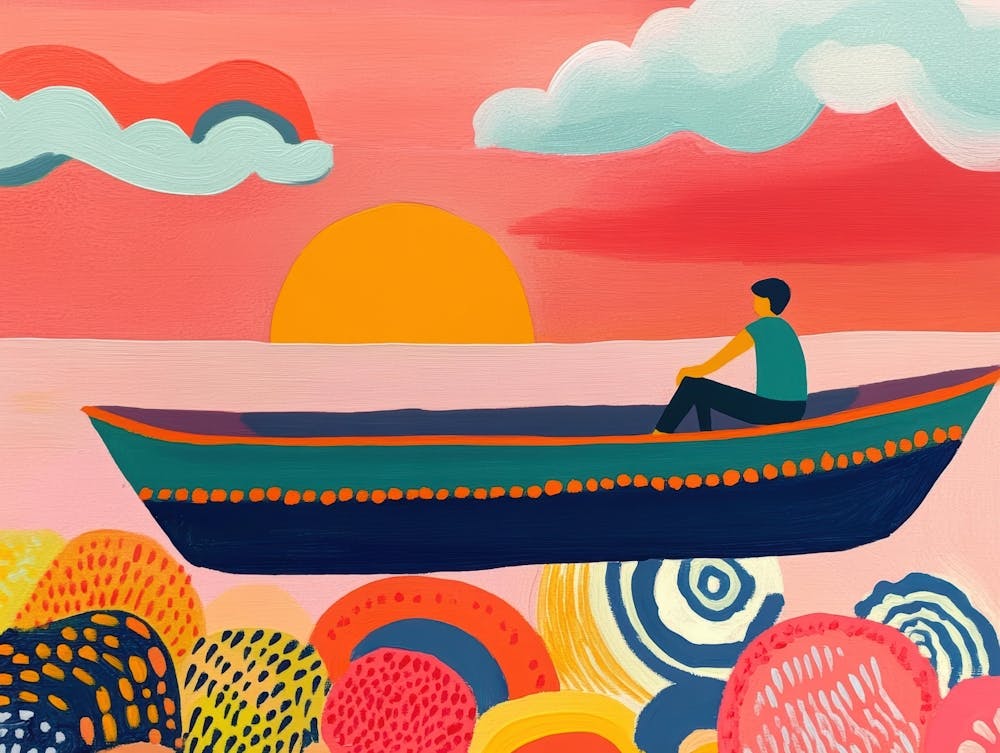 Person In A Boat