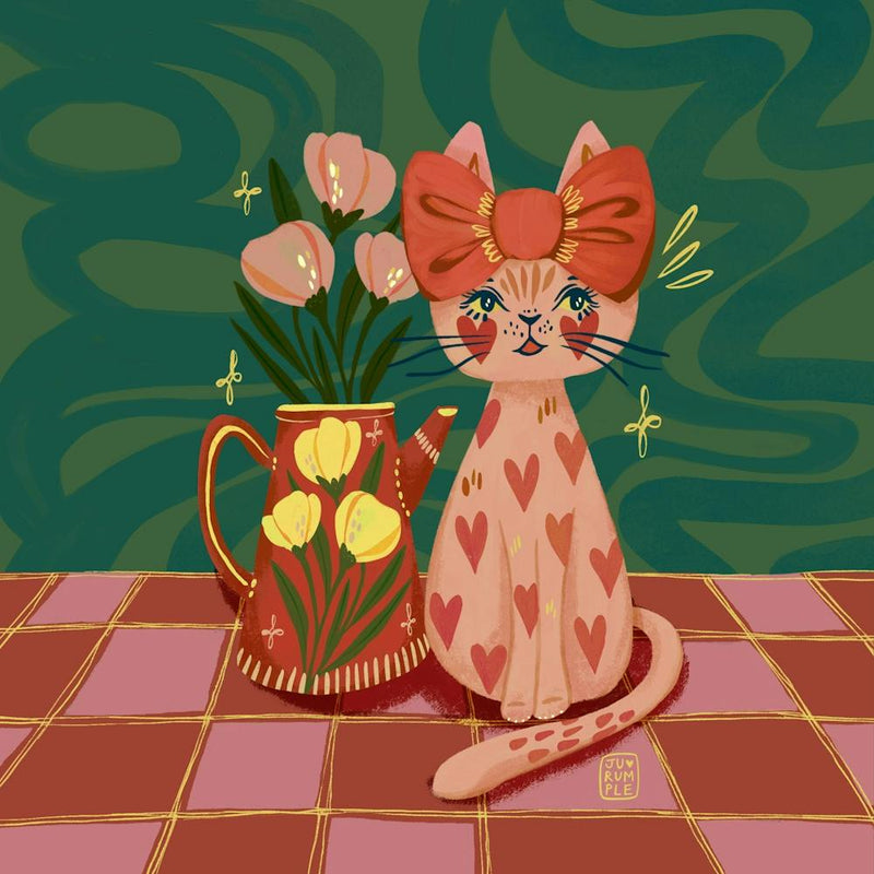Valentine Cat