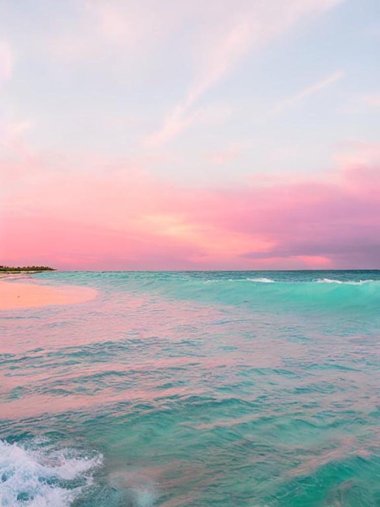 Bantayan Island Beach, Philippines Pink Photography 1