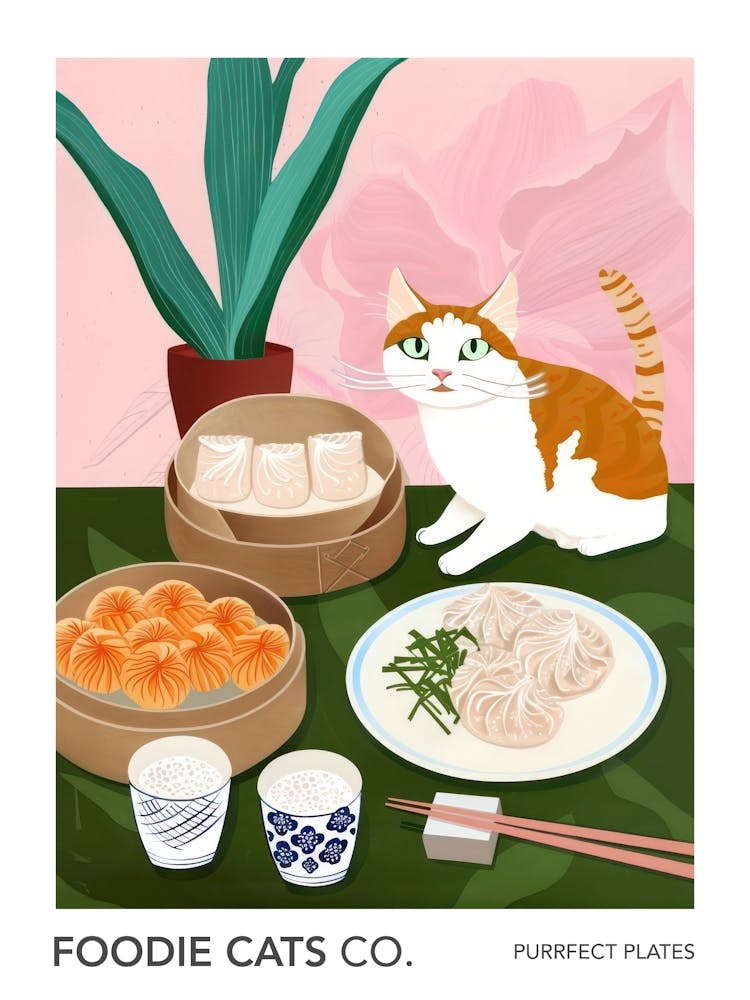 Foodie Cats Co Cat And Dim Sum 2