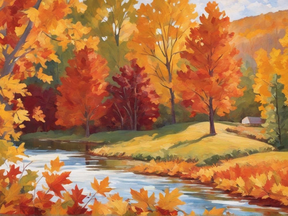 Autumn By The River 1