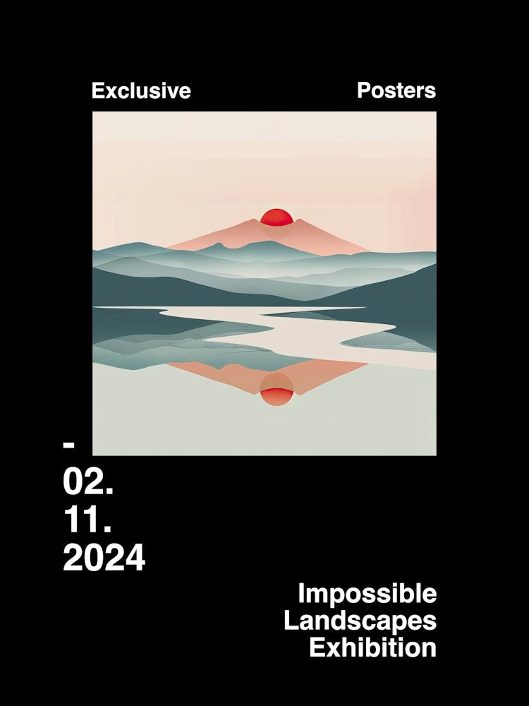 Impossible Landscapes Exhibition Archive Poster 19