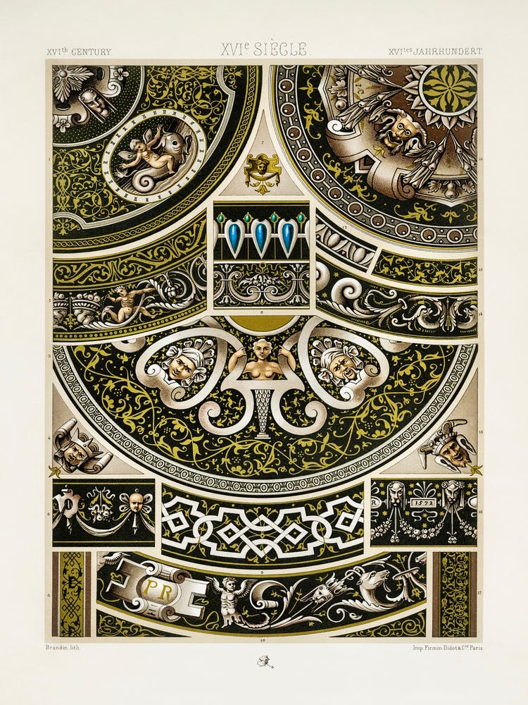 16th Century Pattern, Albert Racine 3