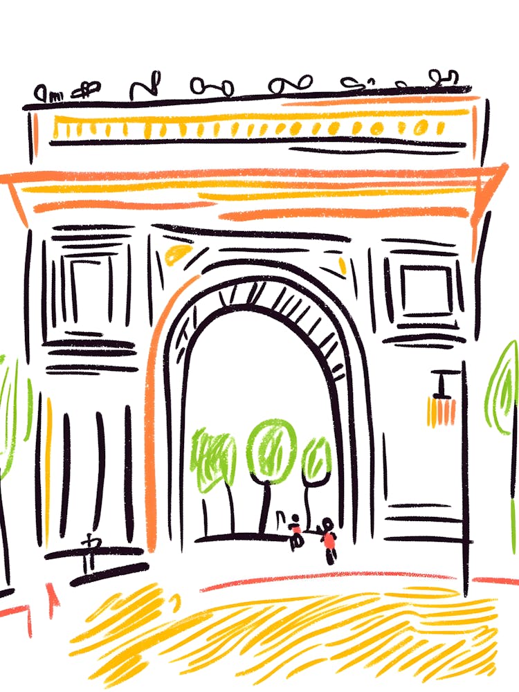 Arc De Triomphe Paris 1