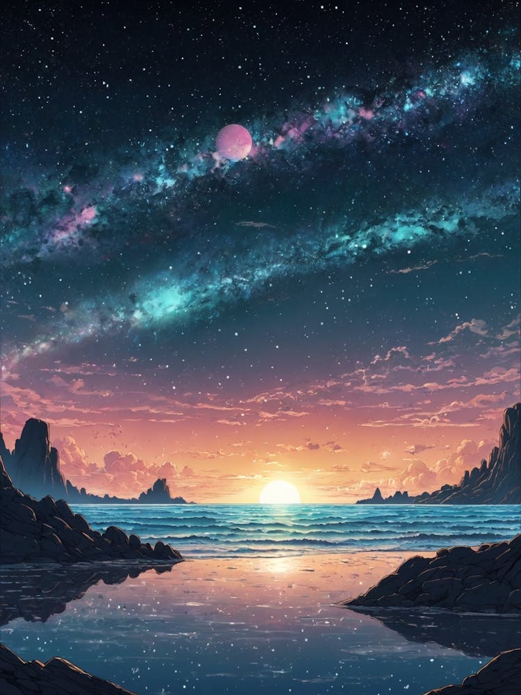Moon And Stars 2