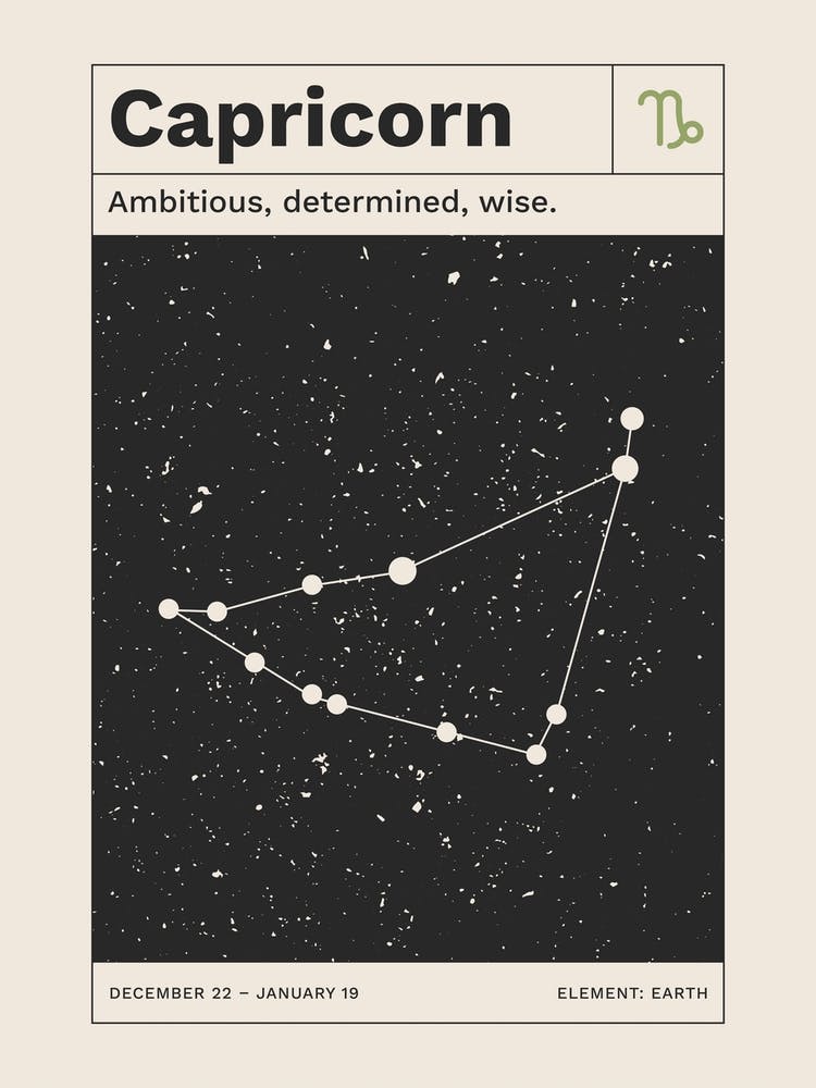 Capricorn Zodiac Sign Constellation