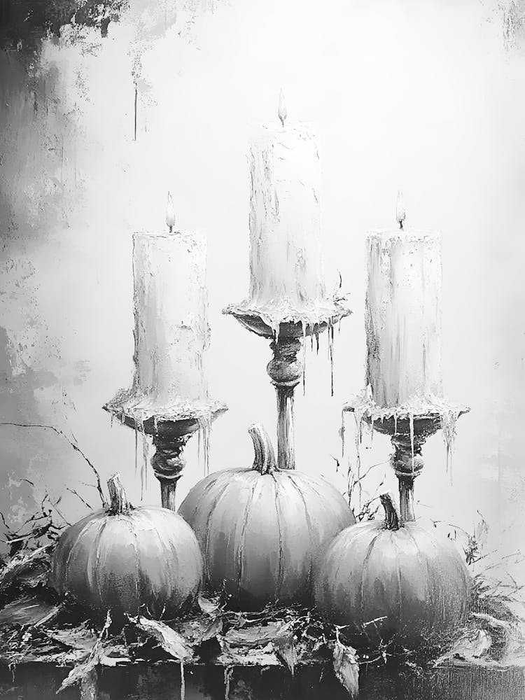 Three Pumpkins