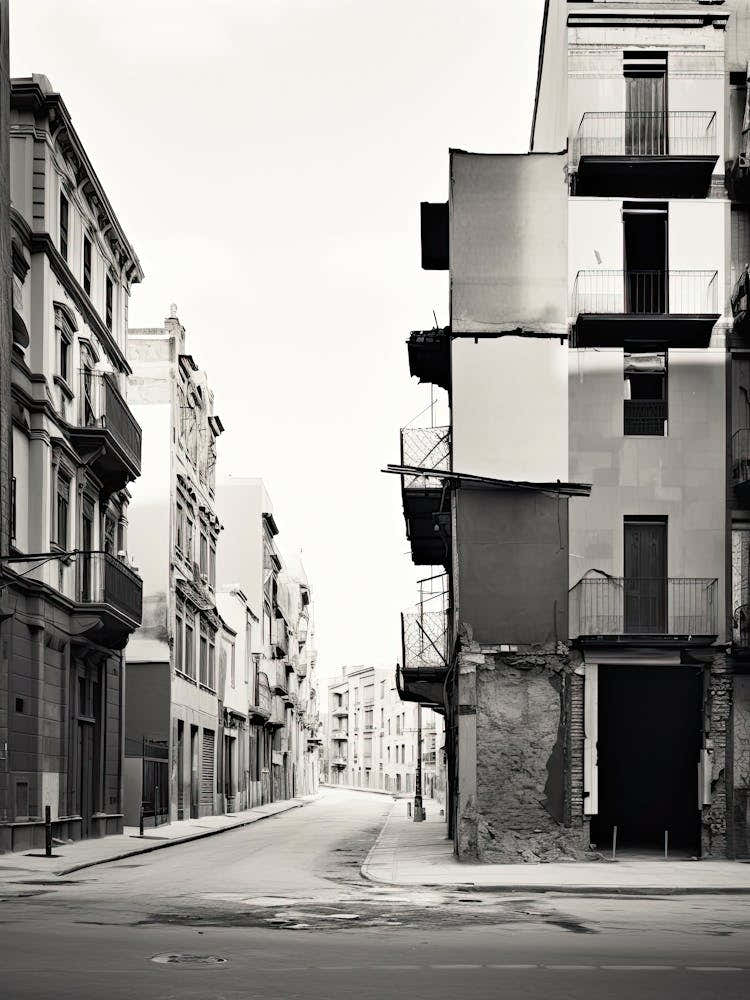 Valencia, Spain, Black And White Photography 2