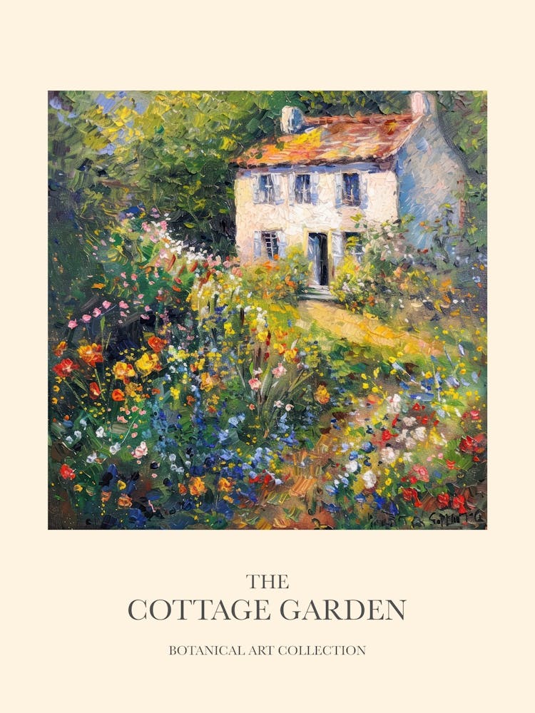 Cottage Dream Cottage Garden Poster 3