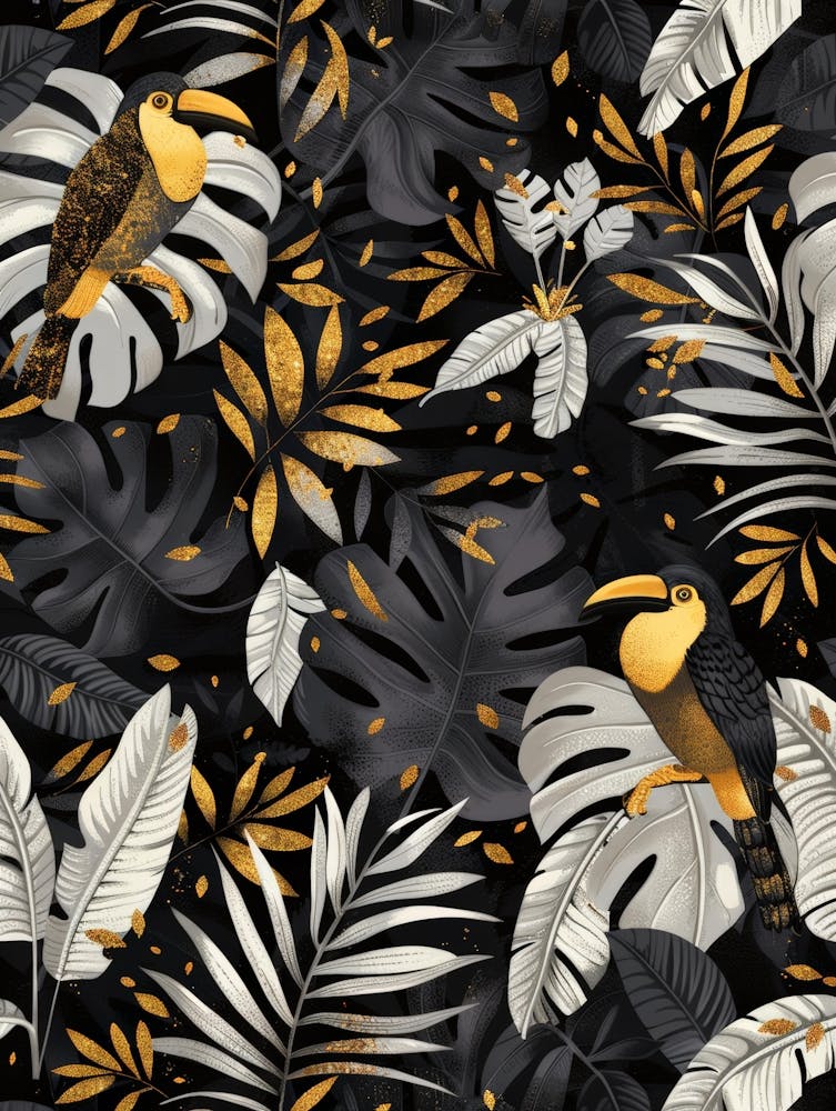 Gold Toucans