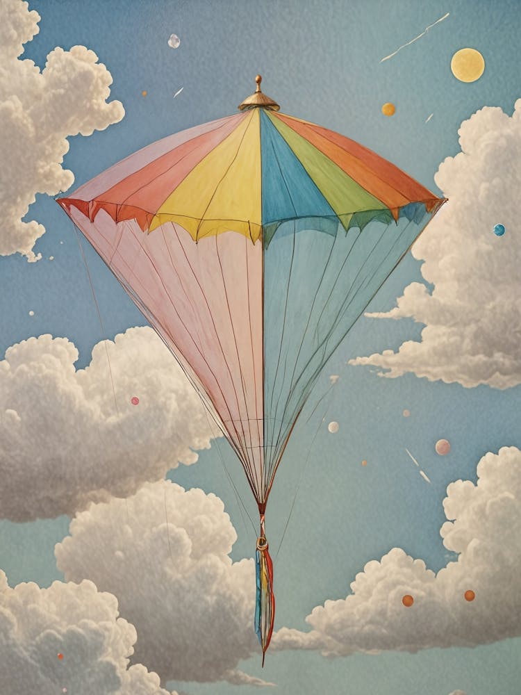 Rainbow Kite