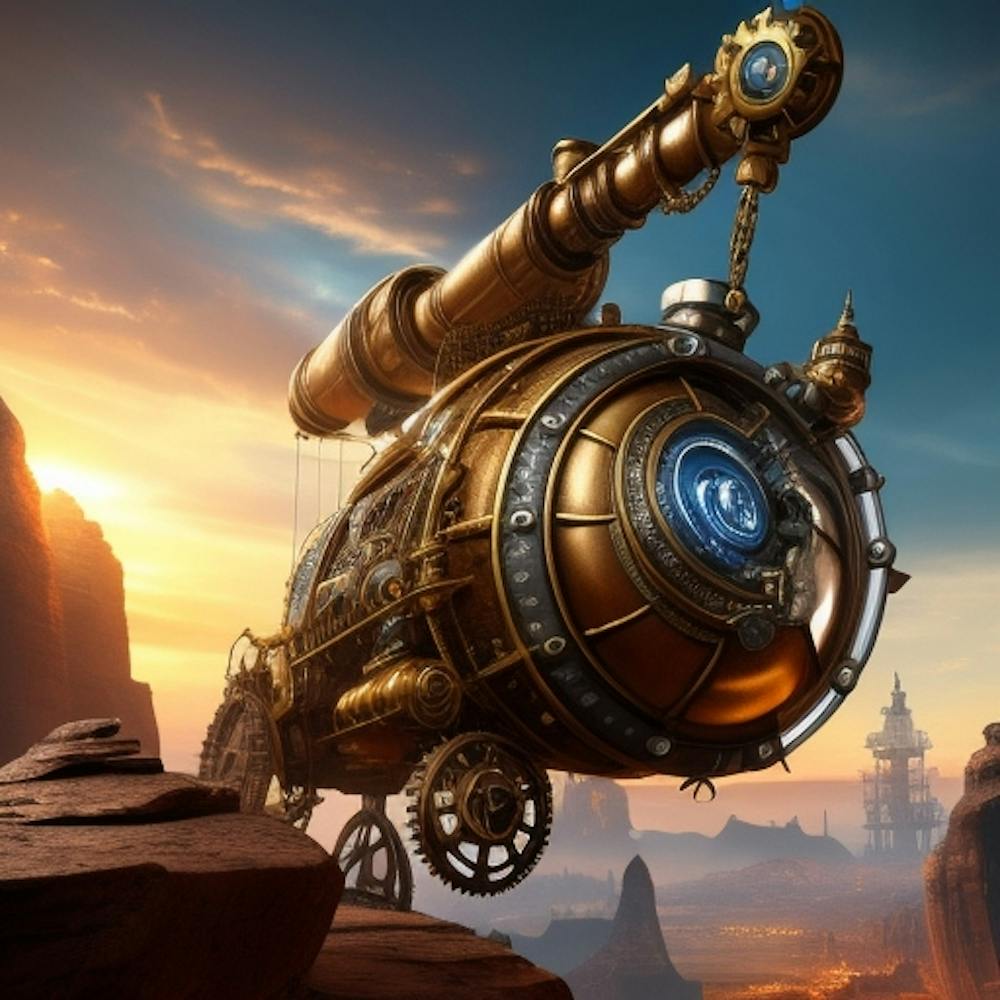 Steampunk Mother ship