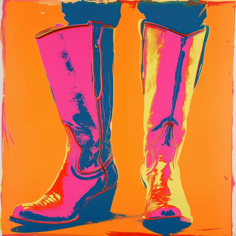 Boots Pop Art 4