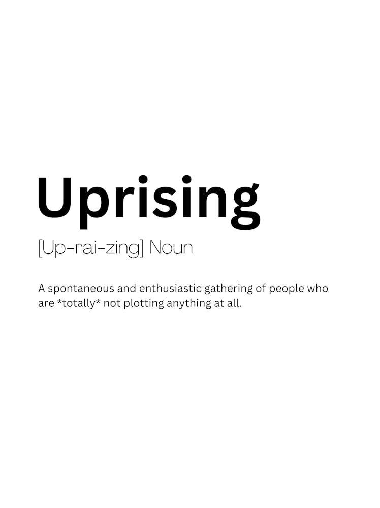 Uprising Definition Meaning