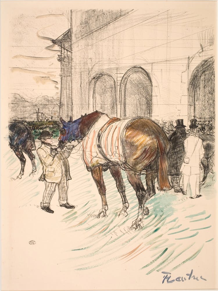 The Racetrack, Henri de Toulouse-Lautrec