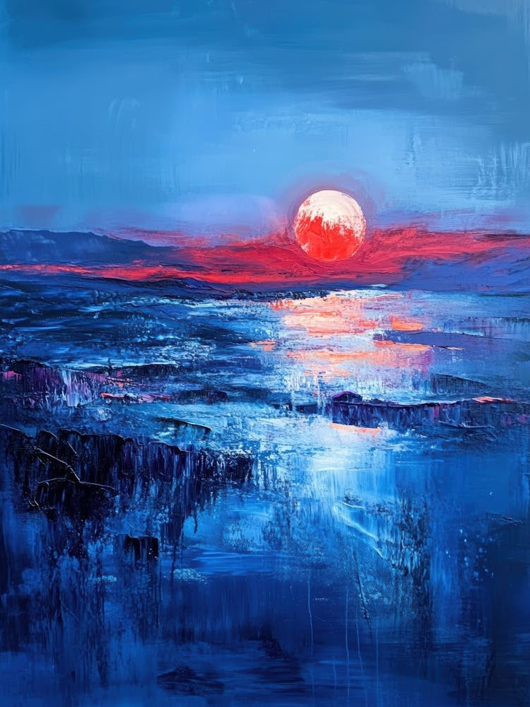 Sunset Over The Sea 14