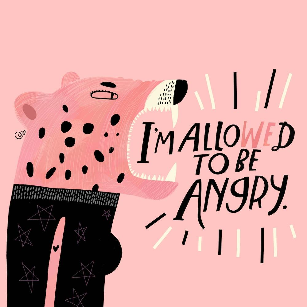 Im Allowed To Be Angry Square