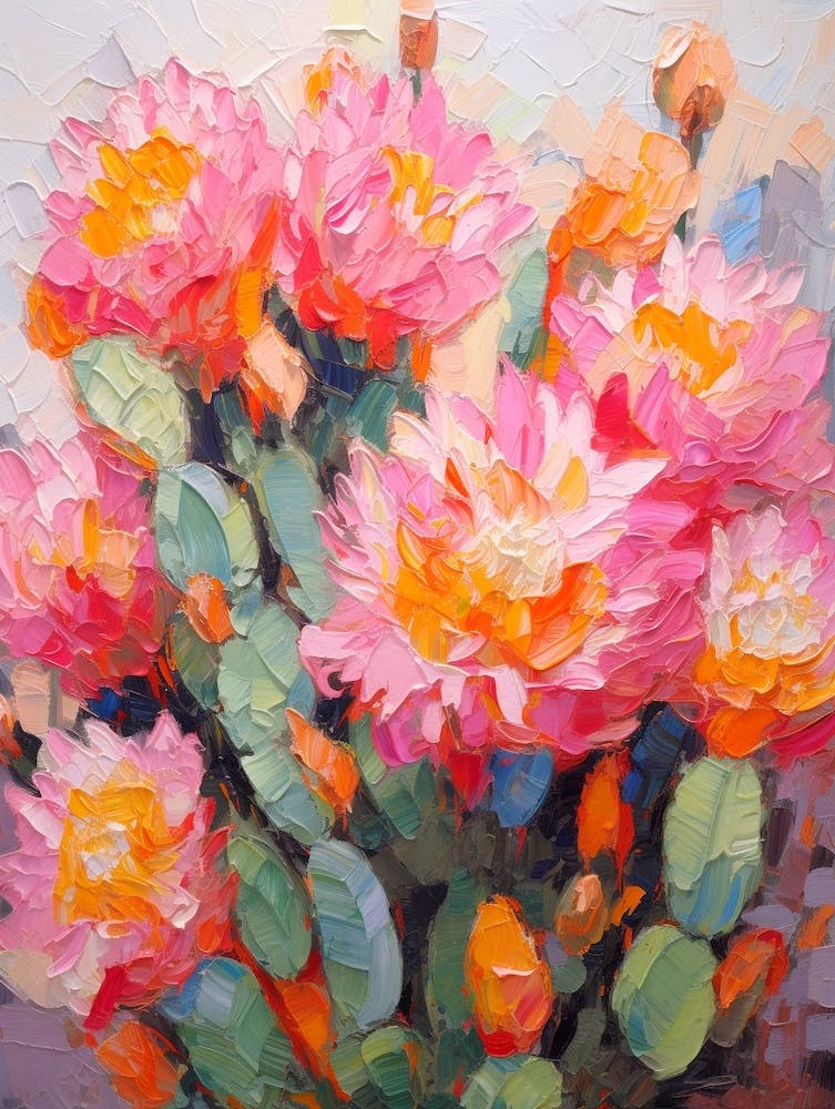Peinture de Cactus Mammillaria 2
