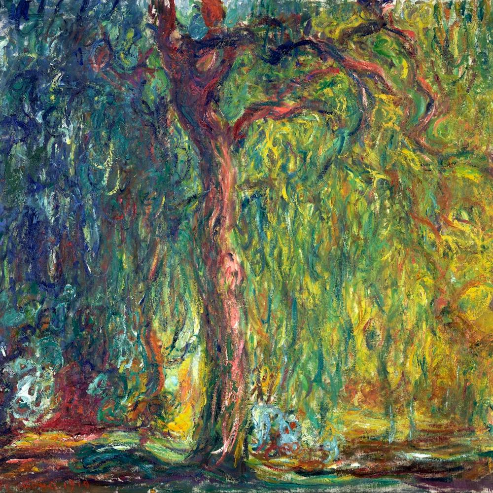 Claude Monet Weeping Willow