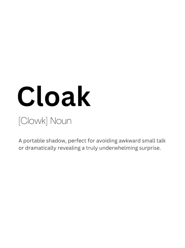 Cloak Definition Meaning