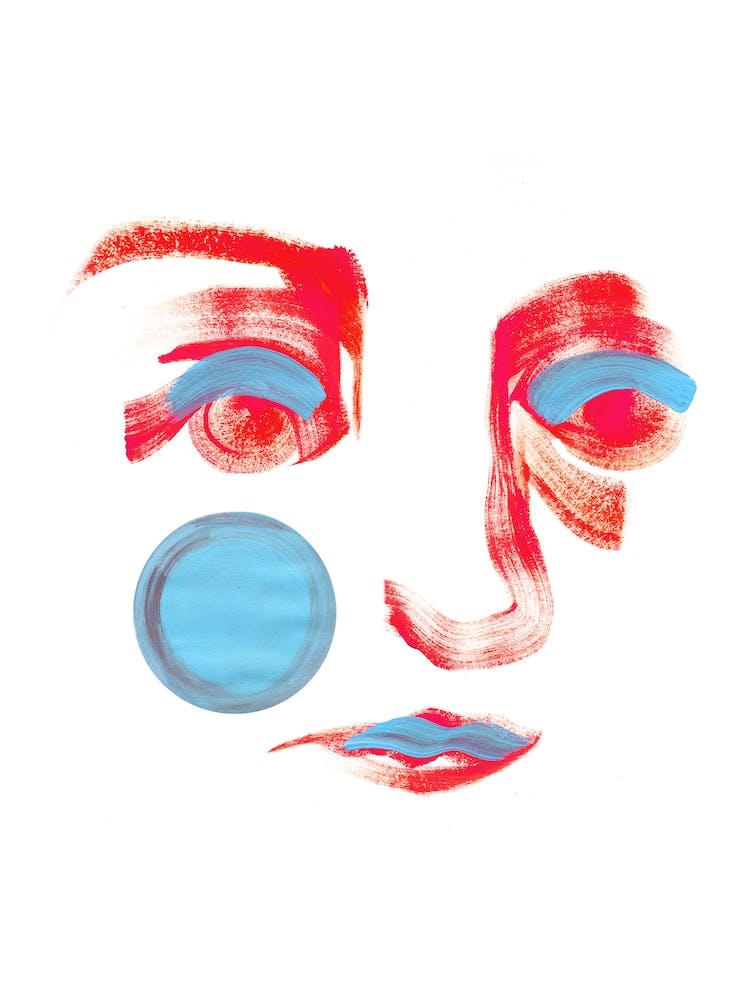 Pink Mona Lisa Smile