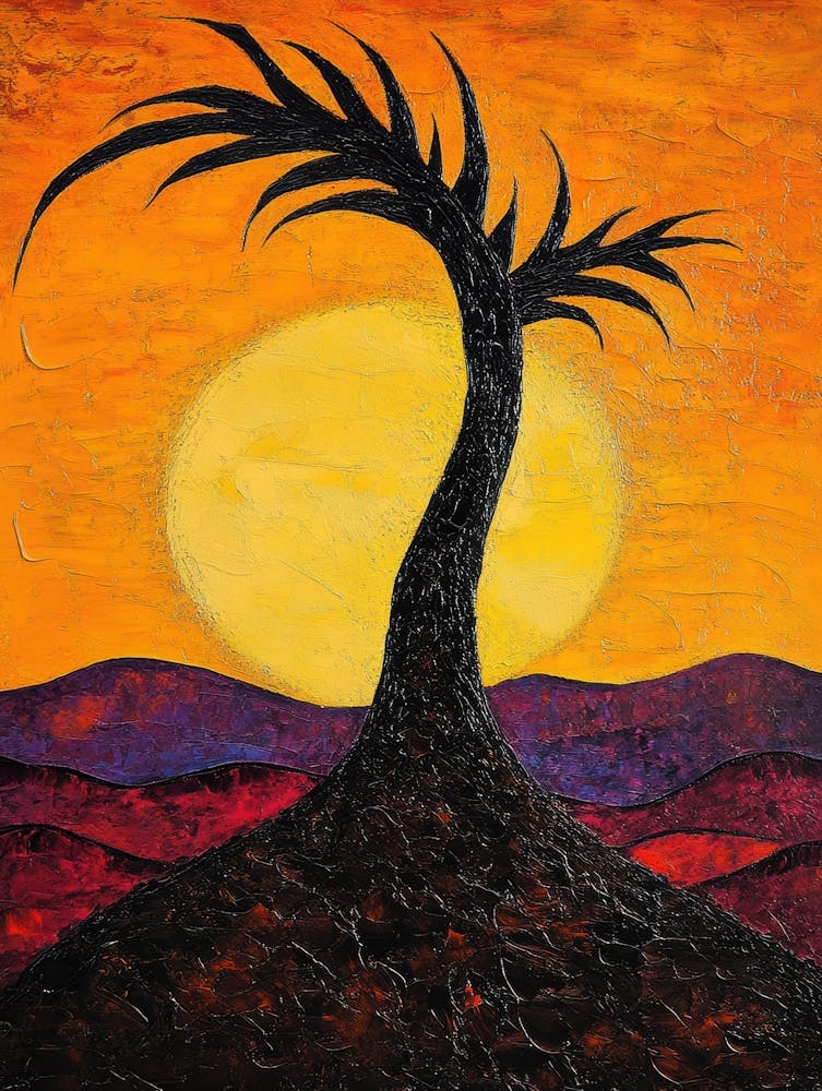 Sunset Tree 6