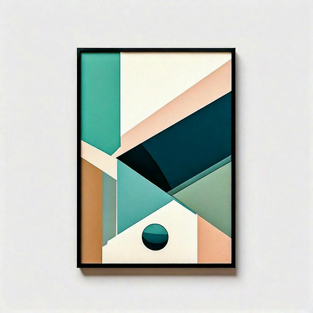 Abstract Geometric Wall Art 2