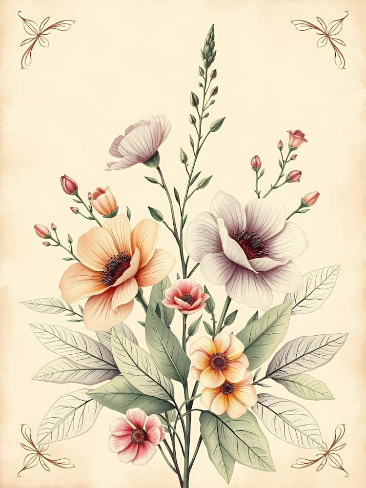 Watercolor Flowers 2