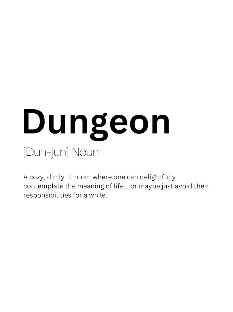 Dungeon Definition Meaning