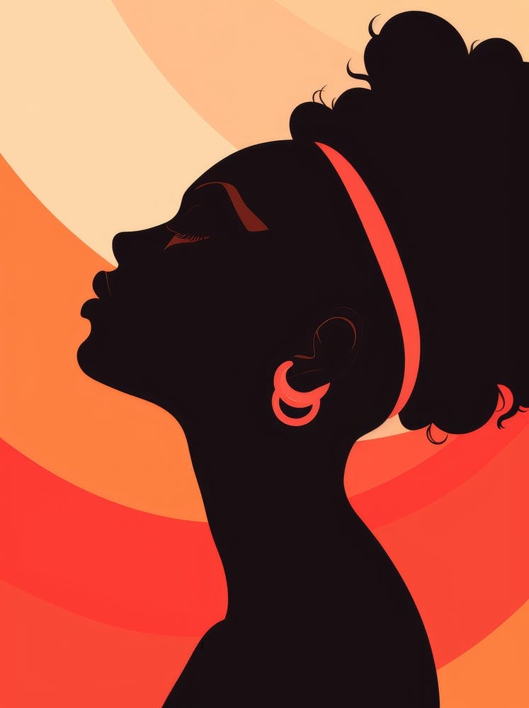 Silhouette Of A Woman 17