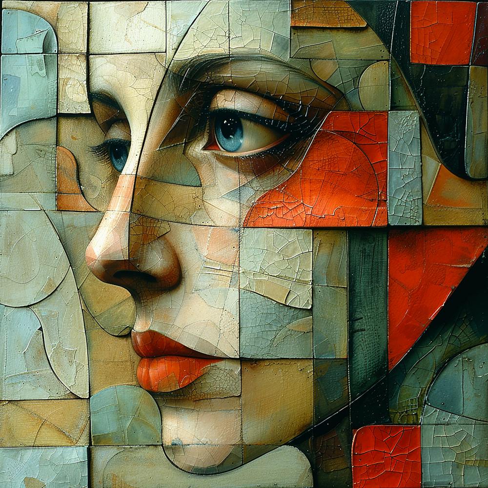 Abstract Portrait Of A Woman 15